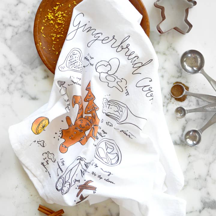 Wild Ink Press – Engroshandel Viskestykke – Honningkager Cookies viskesty2