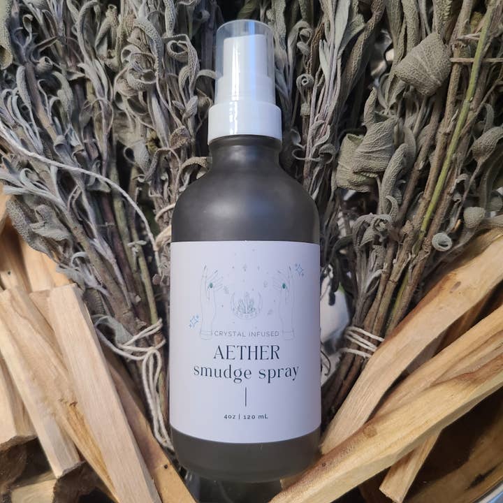 AETHER Smudge Spray for wholesale by Alektrik Wellness