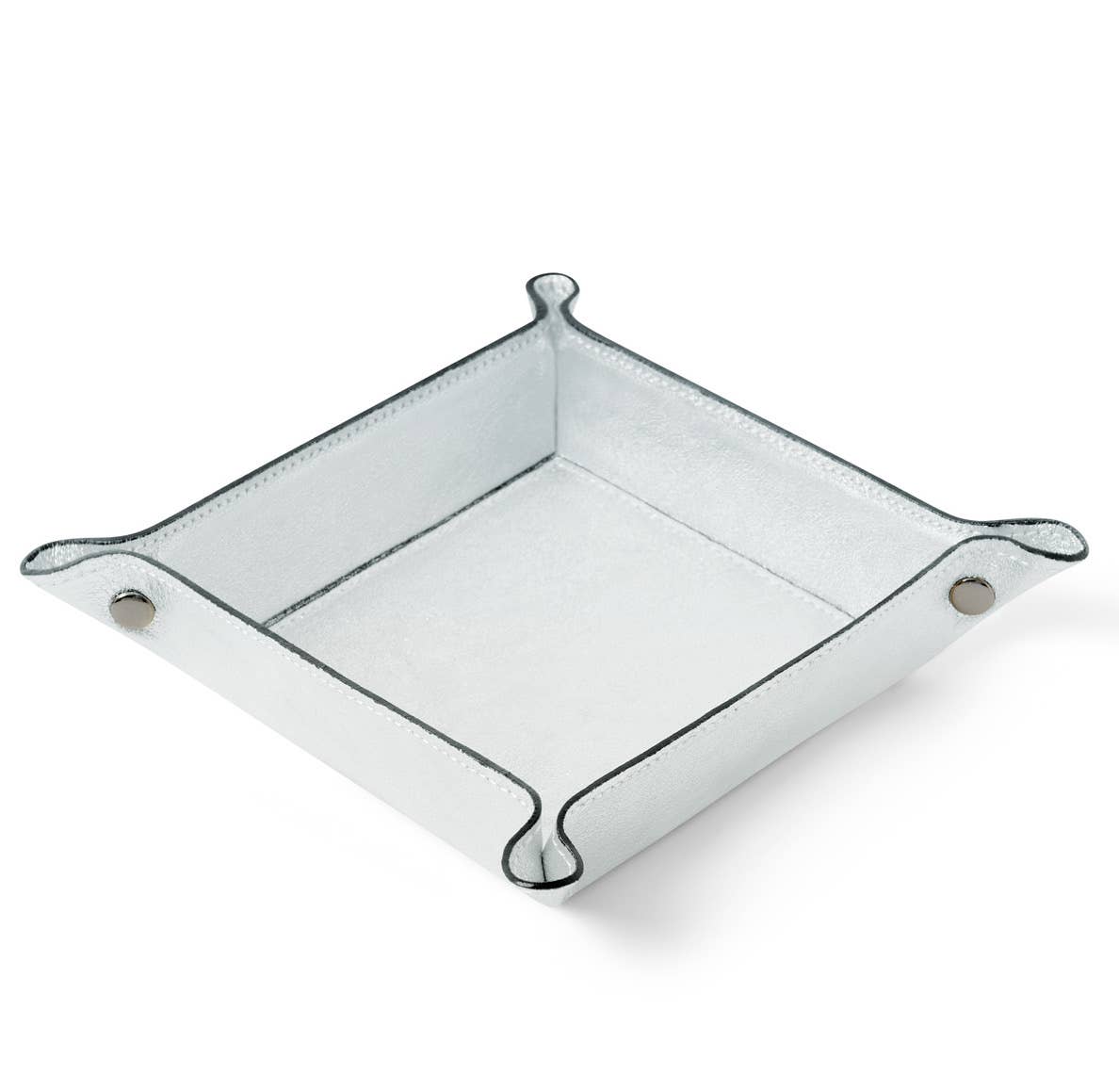 MONTTE DI JINNE - Wholesale Decorative Tray - Italian Handmade Genuine Leather Valet Tray2