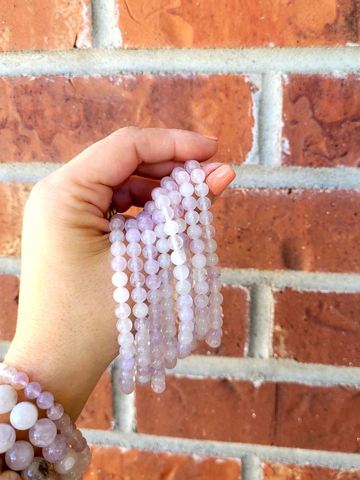 Lavender Quartz Bracelets for wholesale by ZARDENIA