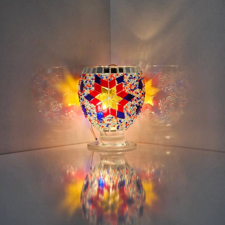 Talavera Florida - Wholesale Candle Holder - Mosaic Turkish Tea Light Candle Holders