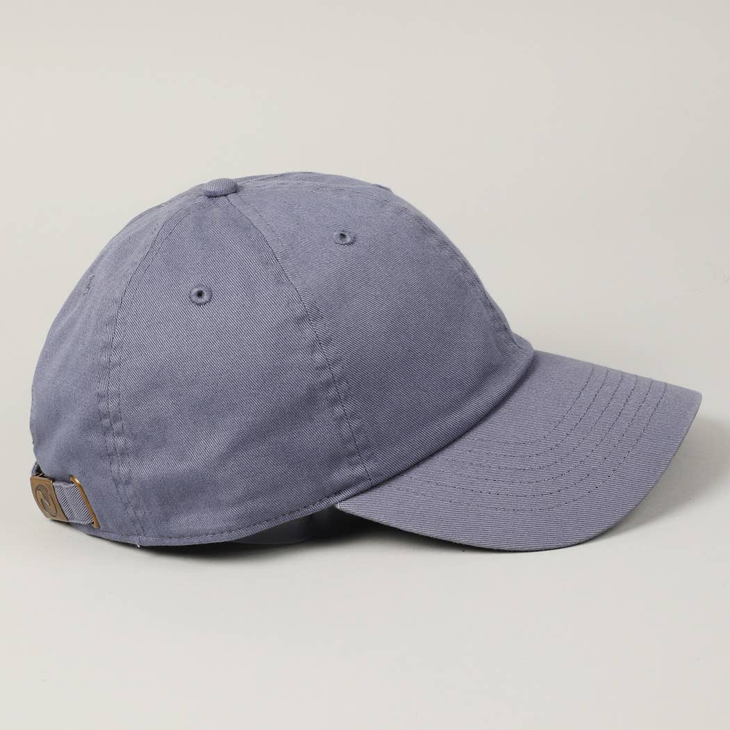 Fashion City - Wholesale Baseball Cap - Unisex - Stone Washed Cotton Solid Color Baseball Cap15