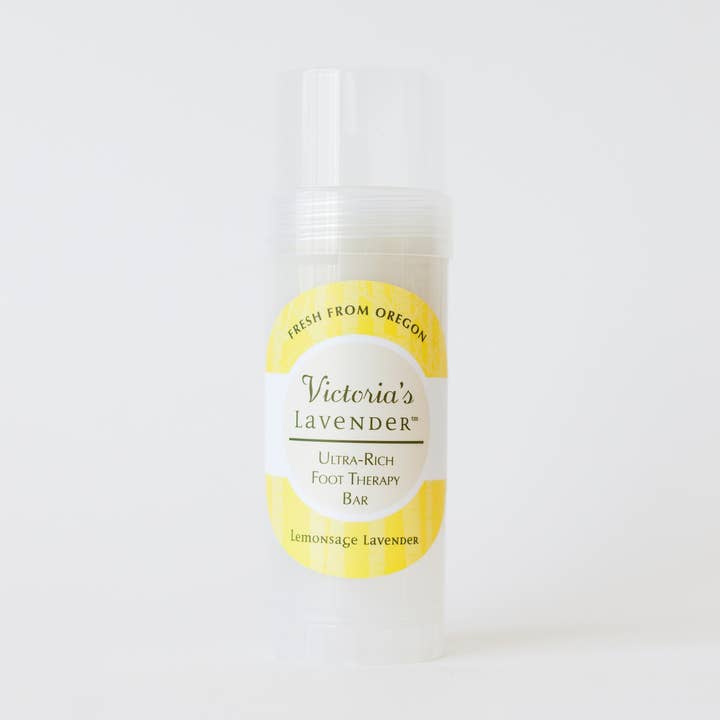 Foot Therapy Lotion Bars -Lavender Lemonsage for wholesale by Victoria's Lavender, LLC