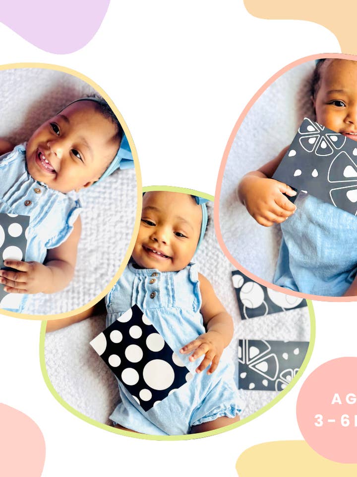 Tummy Time Flashcards for wholesale by GoodnightFox