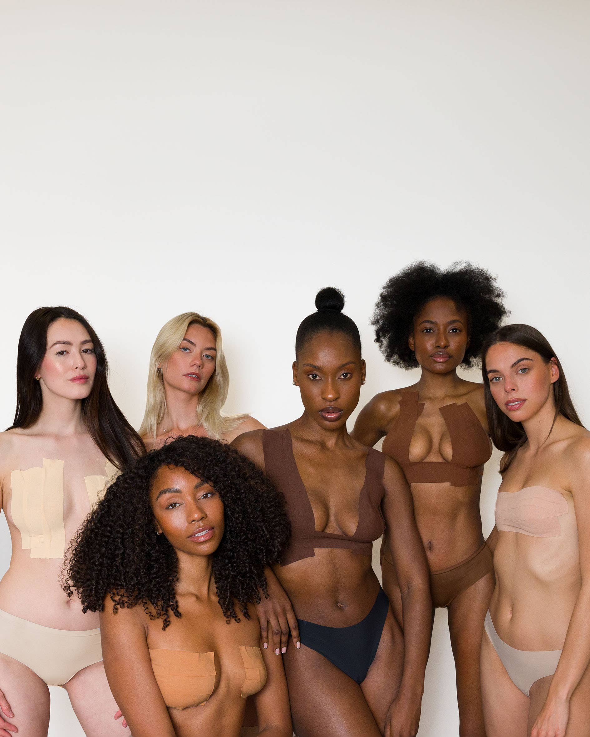 Soinvogue – Fita de moda/peito - Mulher por atacado – Brushworks Fita Corporal Shade 6.0 - Expresso7