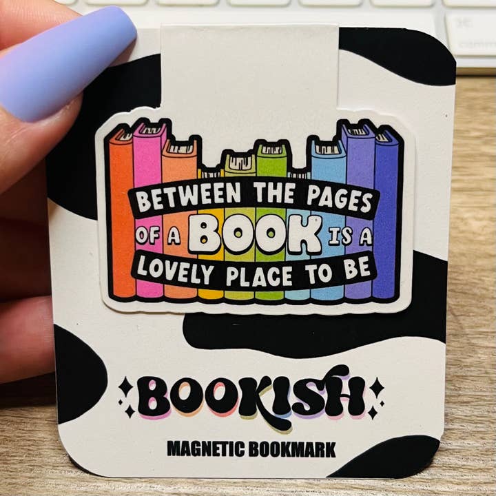 Magnetic Bookmark | Between the pages...| Bookish Collection for wholesale by SimplyDani