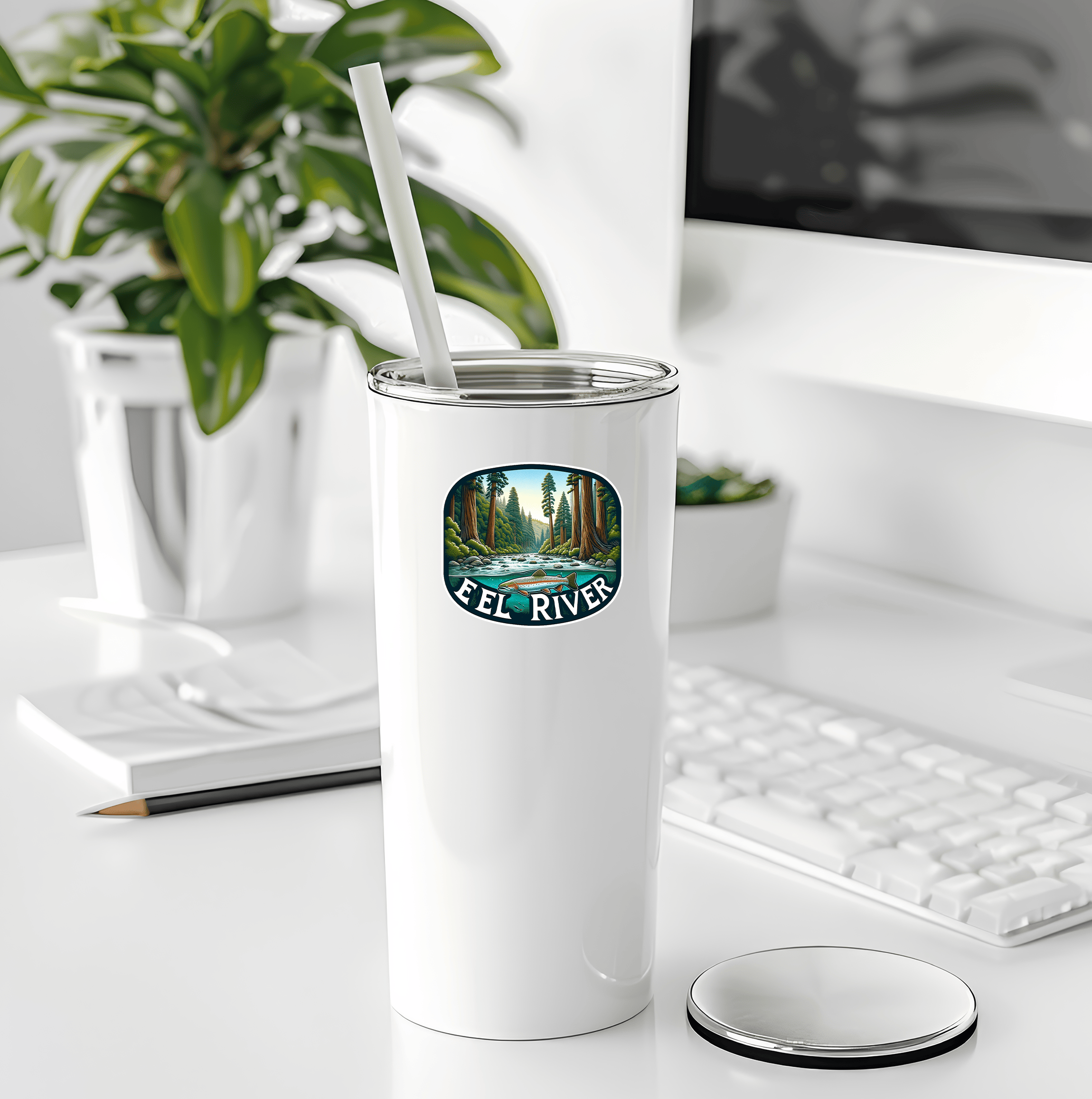 Sticker Atlas - Wholesale Sticker - Eel River Trout Sticker3