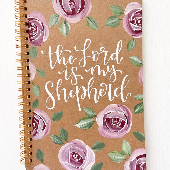 Wheat and Honey Co. - Wholesale Journal/Diary - Surprise Design, Hand-Painted Spiral Bound Journal0