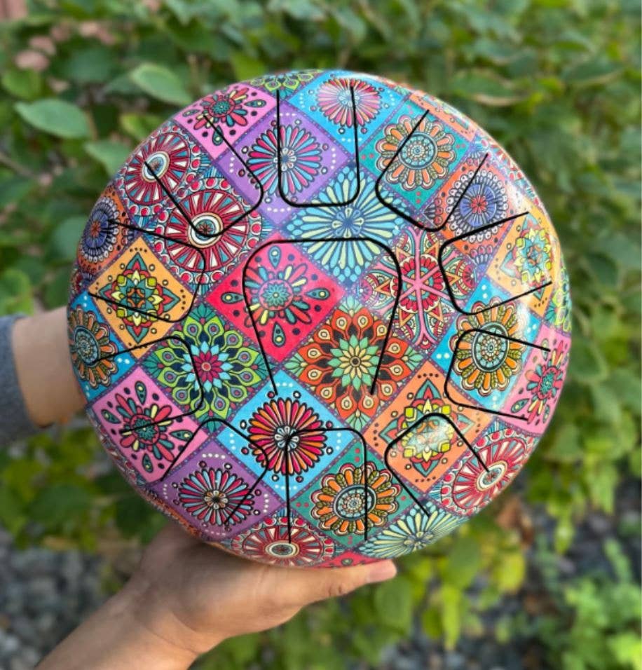 Lungta Imports - Vendita all'ingrosso Strumenti musicali - Tamburo Steel Tongue handpan musicale con borsa per trasporto1