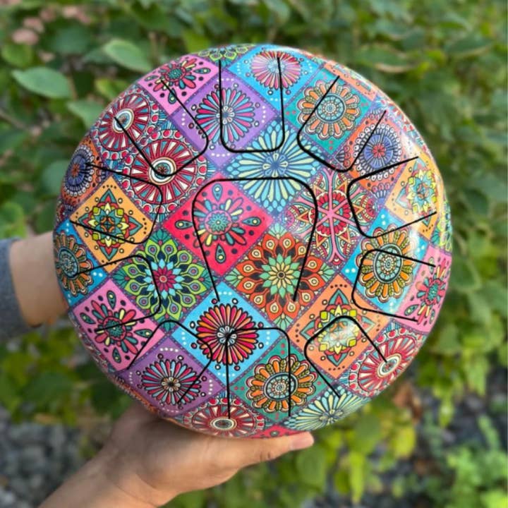 Lungta Imports - Vendita all'ingrosso Strumenti musicali - Tamburo Steel Tongue handpan musicale con borsa per trasporto1