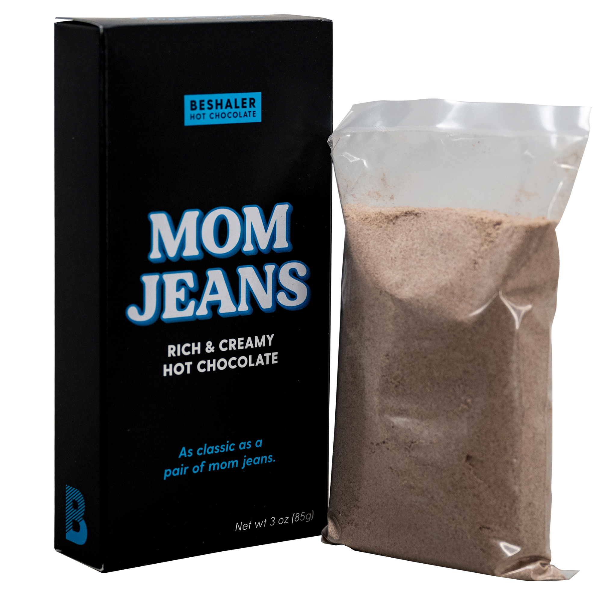 Beshaler Hot Chocolate - Wholesale Hot cocoa mix/kit - Mom Jeans7