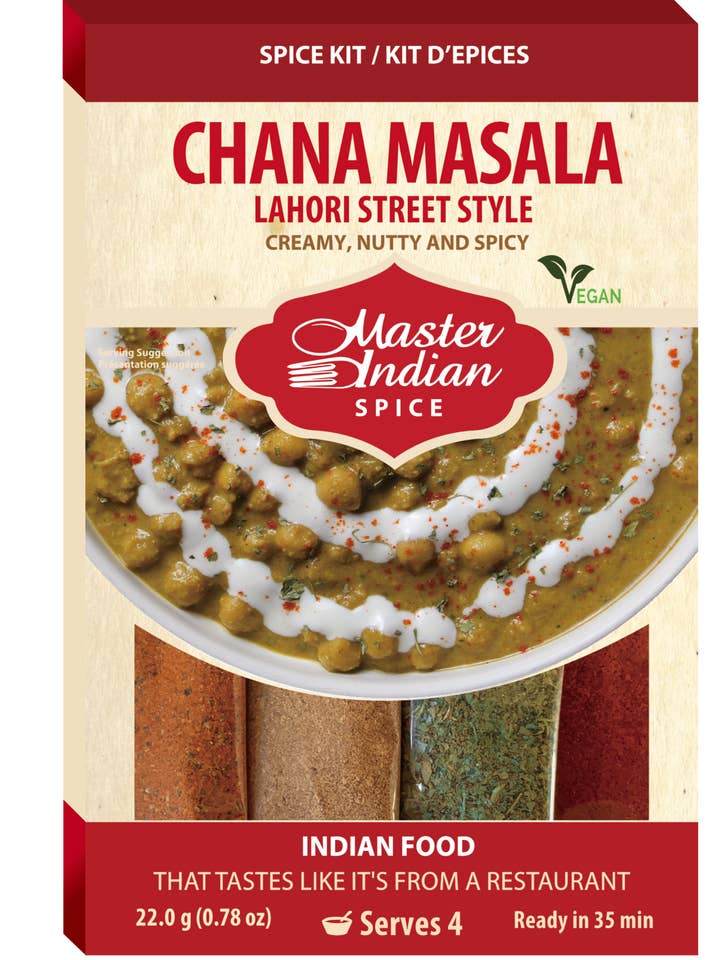 Chana Masala - Cooking Kit for wholesale by Master Indian Spice