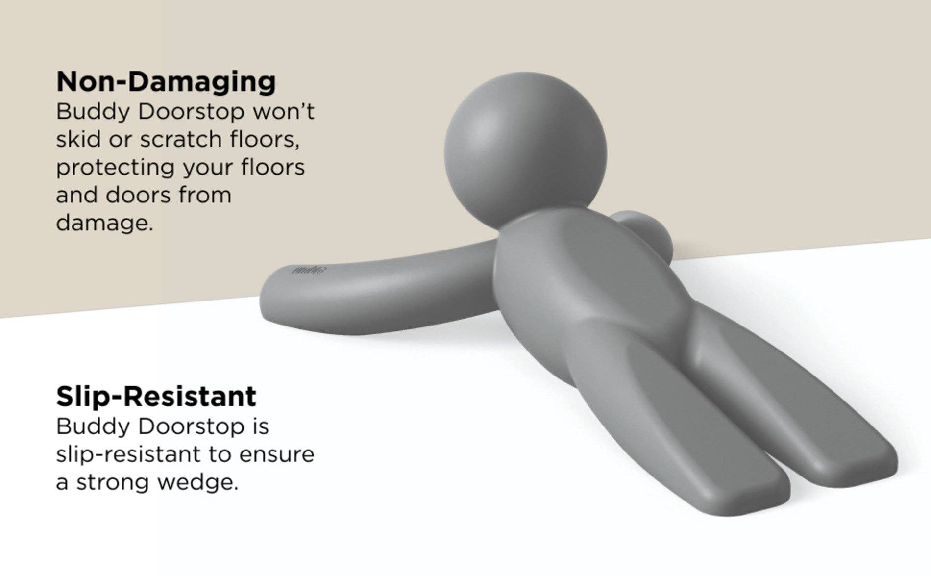 Charcoal Buddy Doorstop for wholesale on Faire5