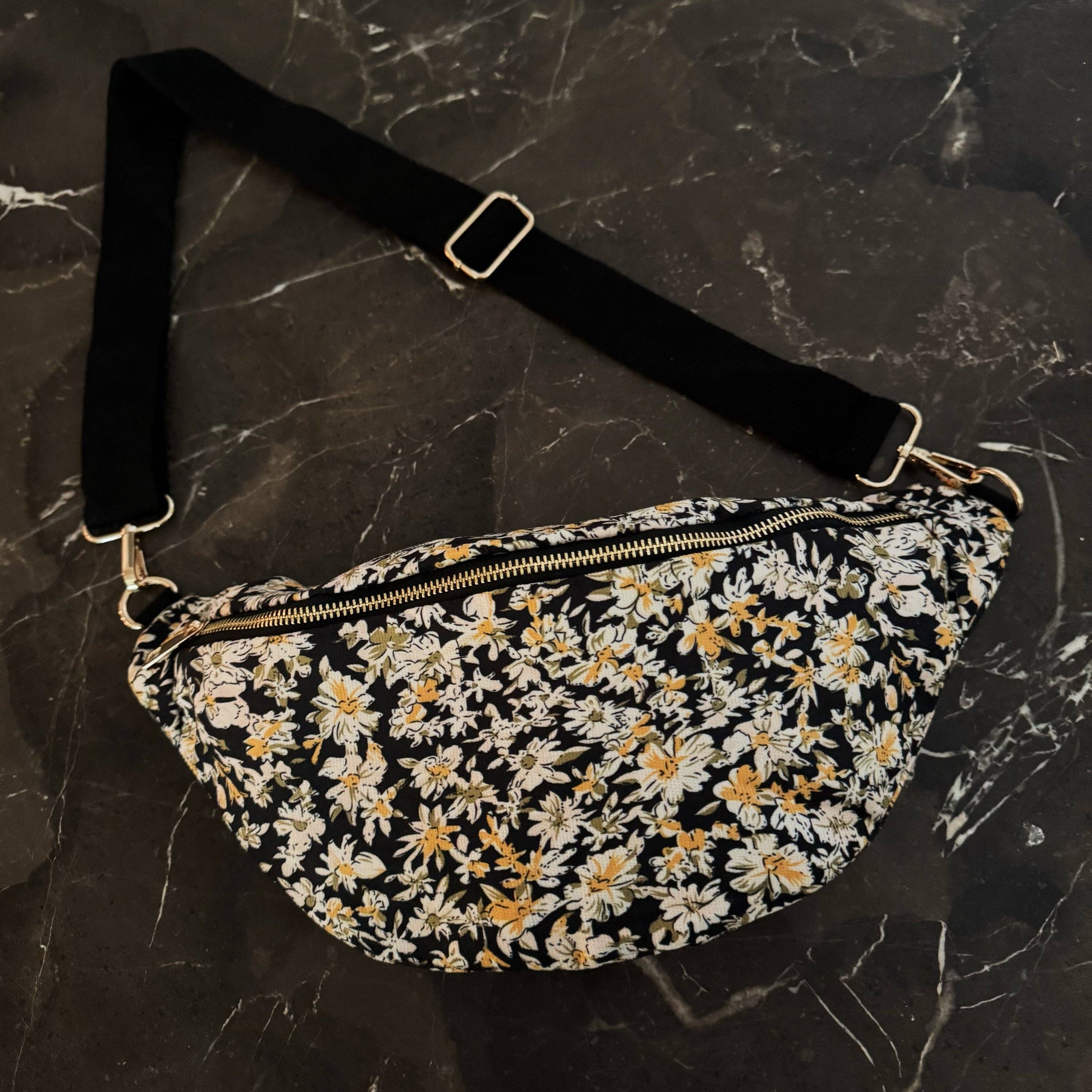 Ellison+Young - Wholesale Crossbody Bag - Women's - Vintage Floral Sling Bag – Adjustable Crossbody with Wide Strap for All-Day Comfort8