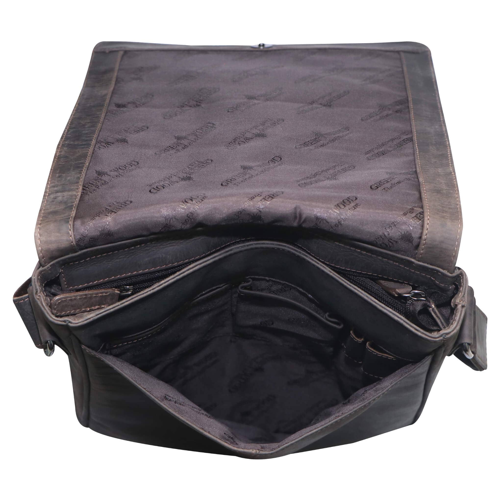 Greenwood - Vente Sac à bandoulière – unisexe - Sac à bandoulière en cuir Hanne pour femme Sac à bandoulière pour homme A417