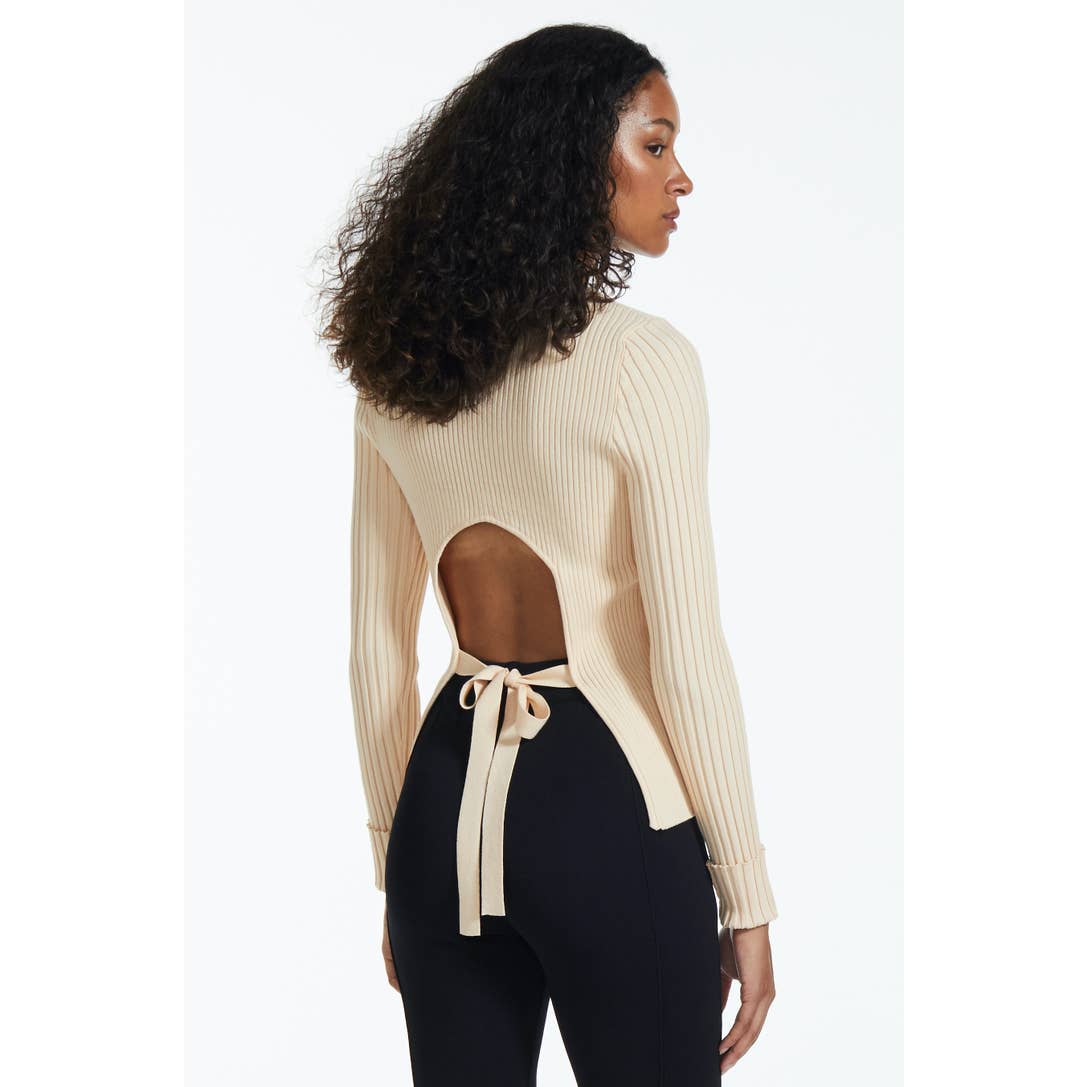 Bow Back Sweater for wholesale by FANG