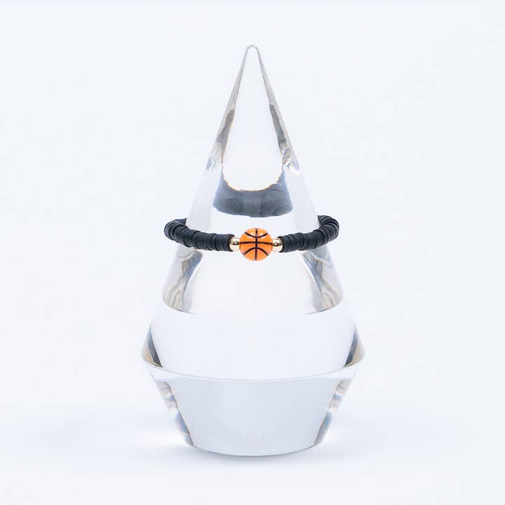 Basketball Bracelet for wholesale by Boujee Beads Co.