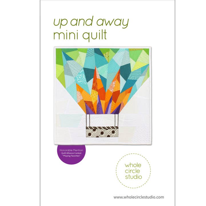 Up and Away Quilt Pattern for wholesale by Whole Circle Studio