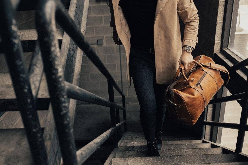 Kodiak Leather – wholesale Duffelväskor – Unisex – 30L Weekender Duffel7