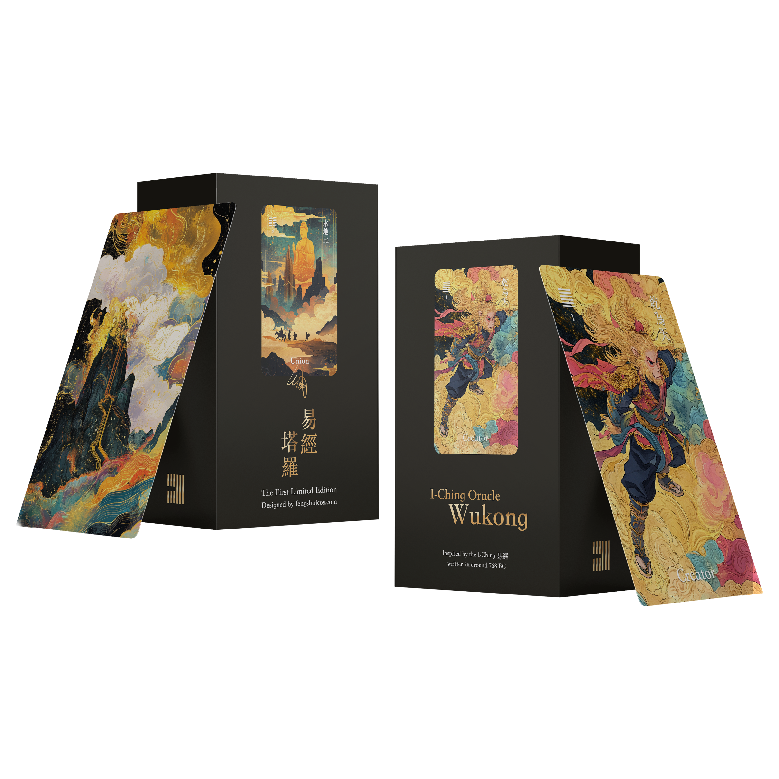 Vermilion Collection - Wholesale Tarot Cards - I-Ching Oracle Wukong Edition9