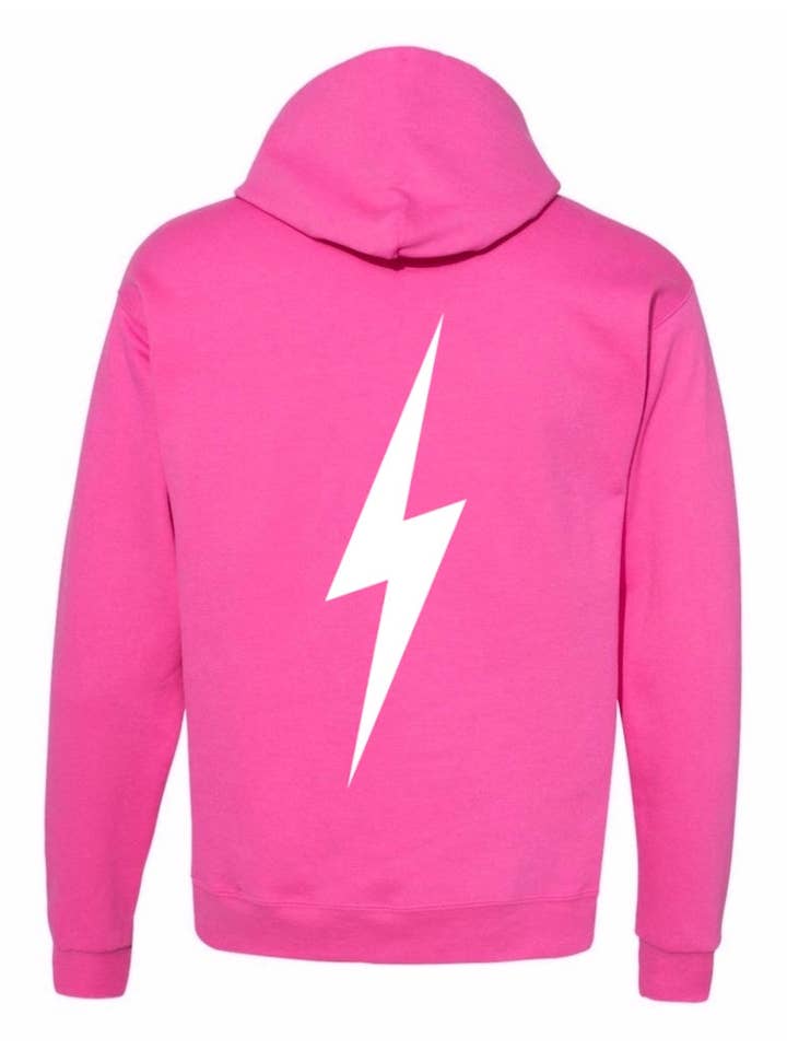 PREPPY LIGHTNING BOLT HOODIE for wholesale by Cozy Drip Clothing