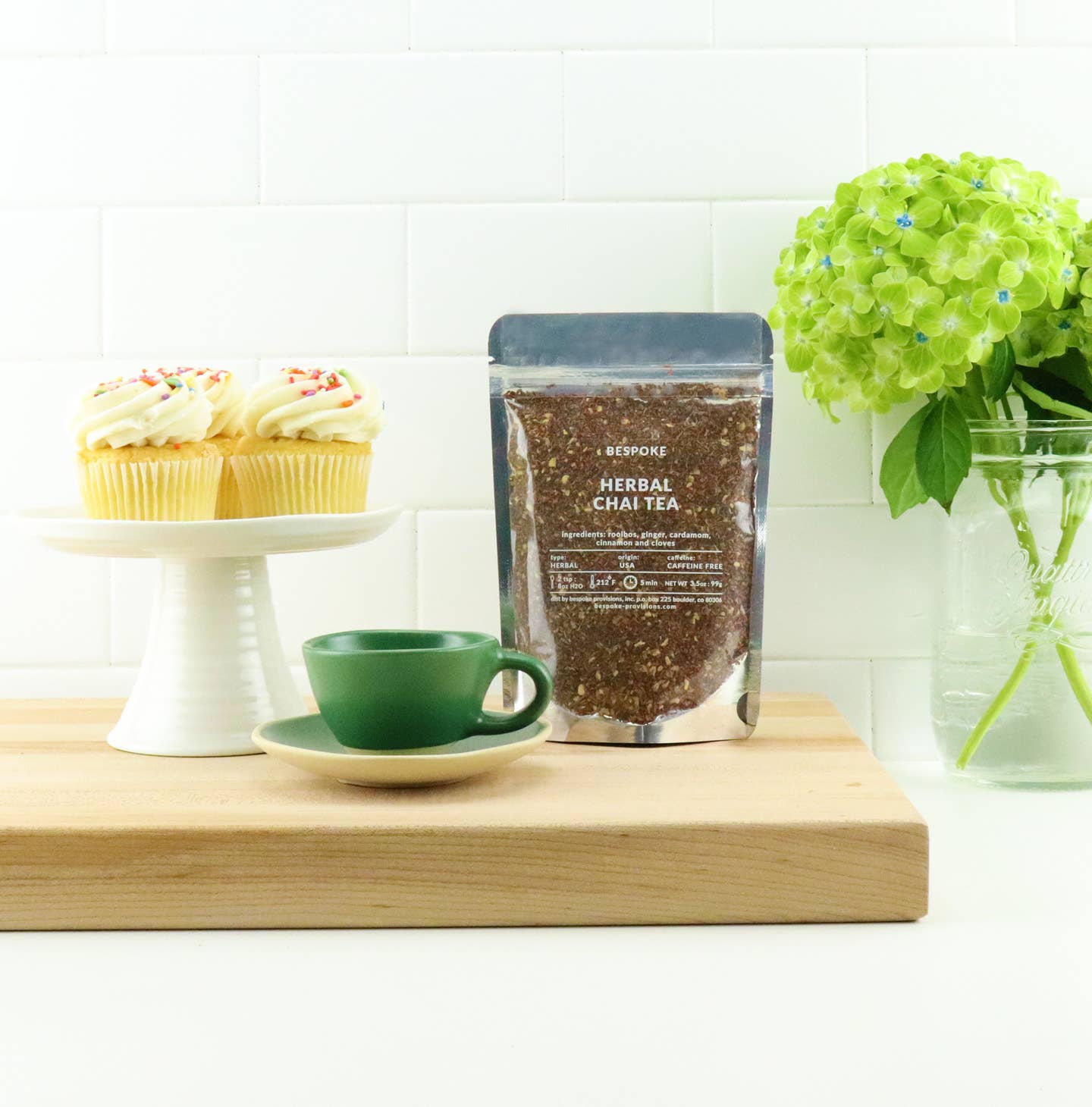 Bespoke Provisions - Vendita all'ingrosso Tè sfusi - Tè Chai alle Erbe - Foglie Sciolte Premium - 3,5 oz2