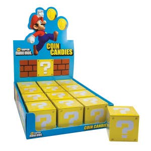 L&F Universal Goods - Wholesale Hard Candy - Super Mario Coin Candies 12/1.2OZ