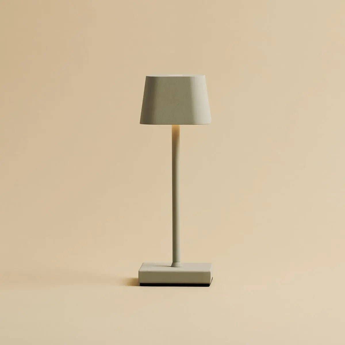 Tavellio - Wholesale Accent/Desk Lamp - Sarphati Mini Shadow Grey Cordless Table Lamp | Rechargeable via Charging Station & 3 Light Modes13