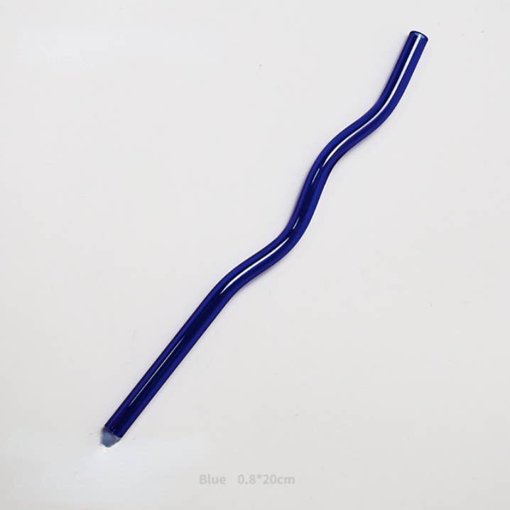 IVORE.GROUP (We cover All Import duty) - Wholesale Drinking Straw - Reusable Wave Glass Straws2