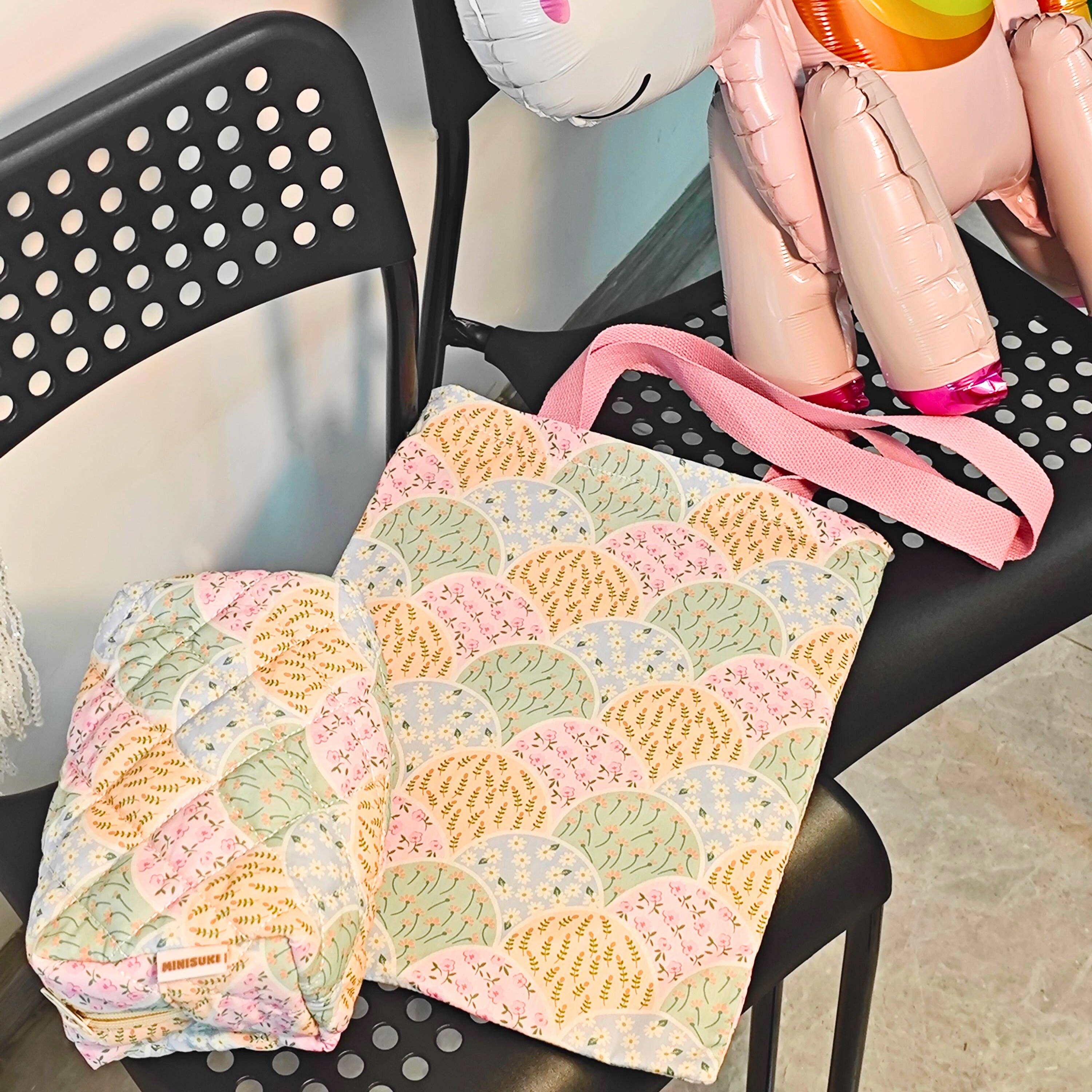 MINISUKI - Wholesale Tote Bag - Women's - Japanese Fan Garden Bag4