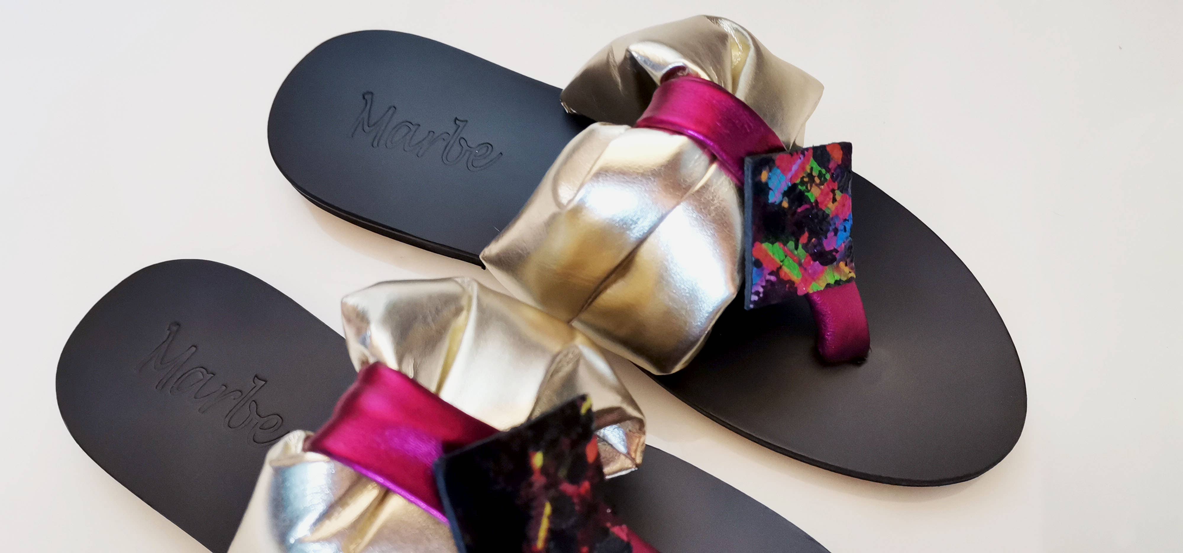 Marbe Sandals - Wholesale Sandals - Women's - Handmade Leather Sandal : Areti2