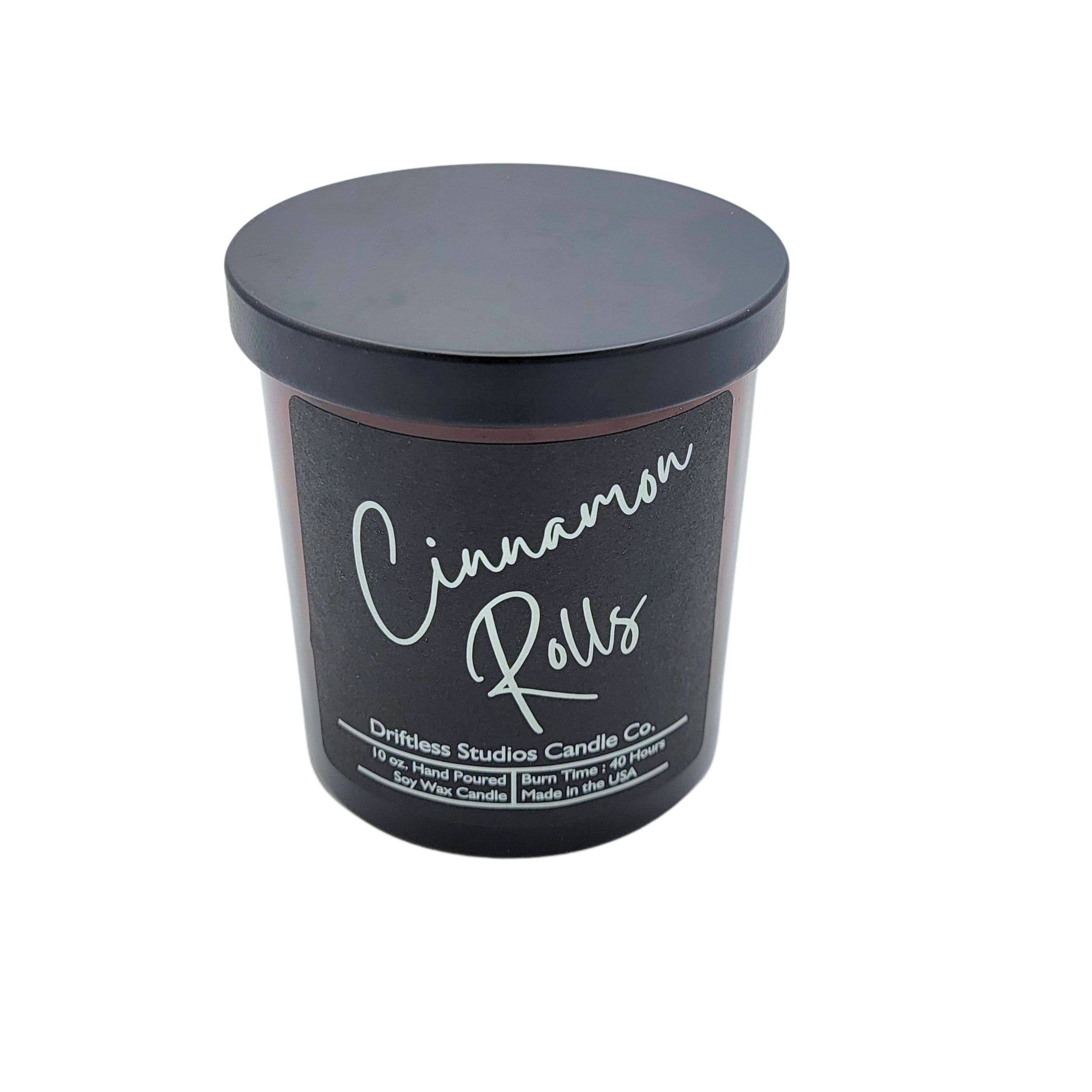 Driftless Studios - Wholesale Jar/Filled Candle - Cinnamon Rolls Soy Wax Candles - 10oz Candle With Lid3