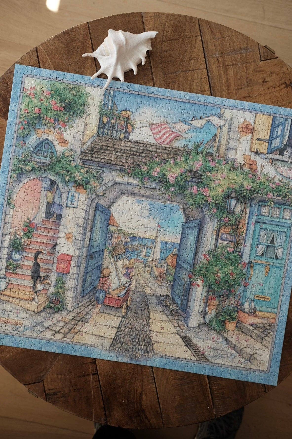 The Puzzle Theory - Wholesale Puzzle - Adult - Kim Jacobs To the Harbor - 896 Piece Puzzle7