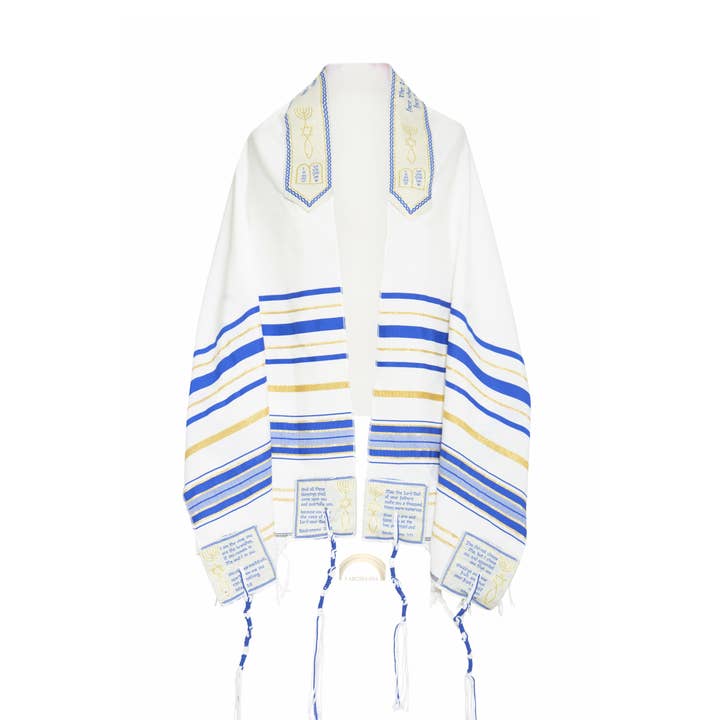 3 Arches USA - Wholesale Wrap - Women's - The Blessing Tallit-Prayer Shawl,Matching Bag & Brochure