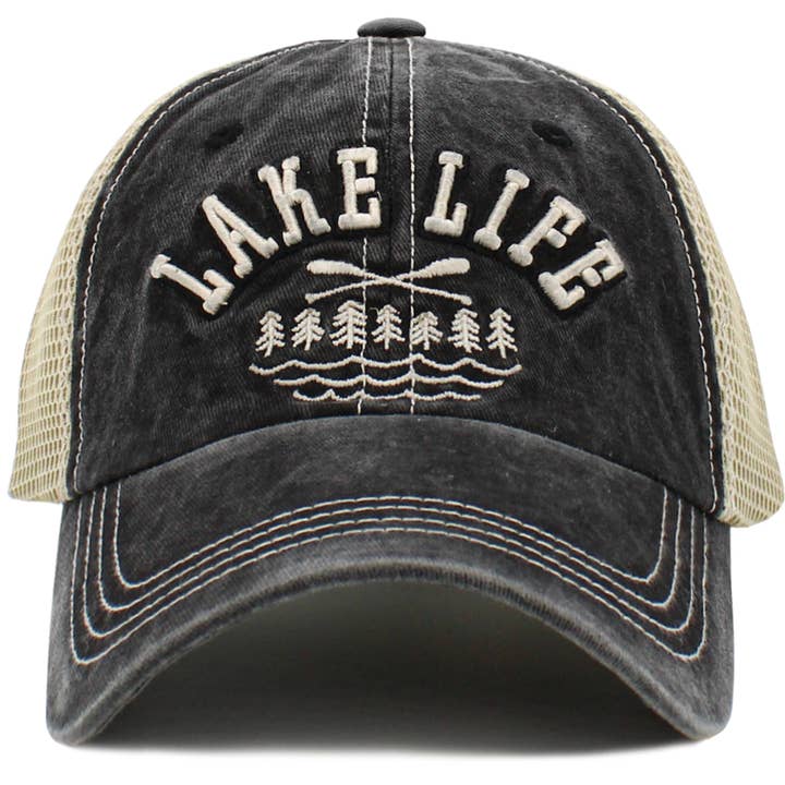 KBETHOS - Wholesale Baseball Cap - Men's - Lake Life Vintage Ballcap