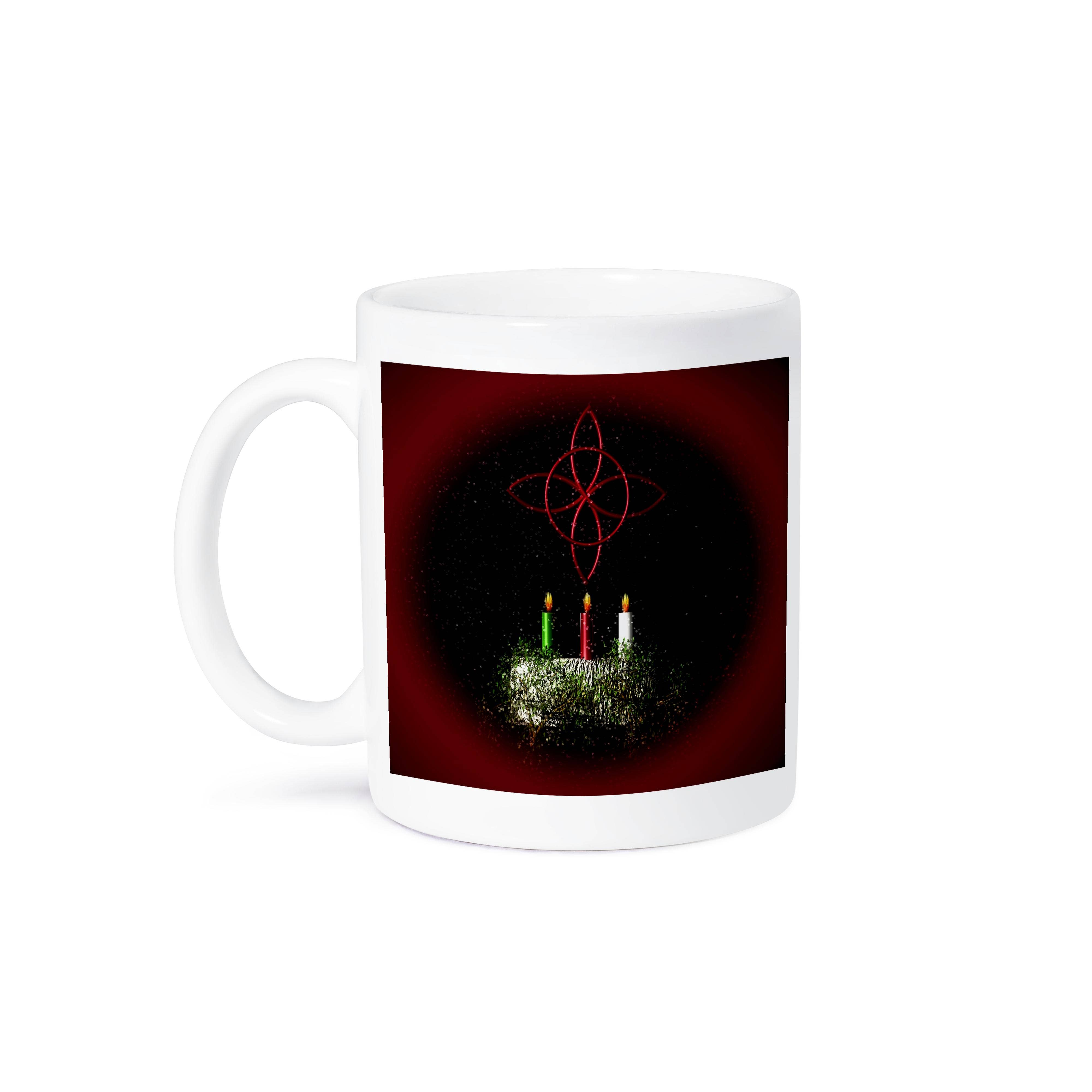 3dRose - Wholesale Coffee Mug - 3dRose, Yule Log is a Christmas Design that can also represent Yule , Mug8