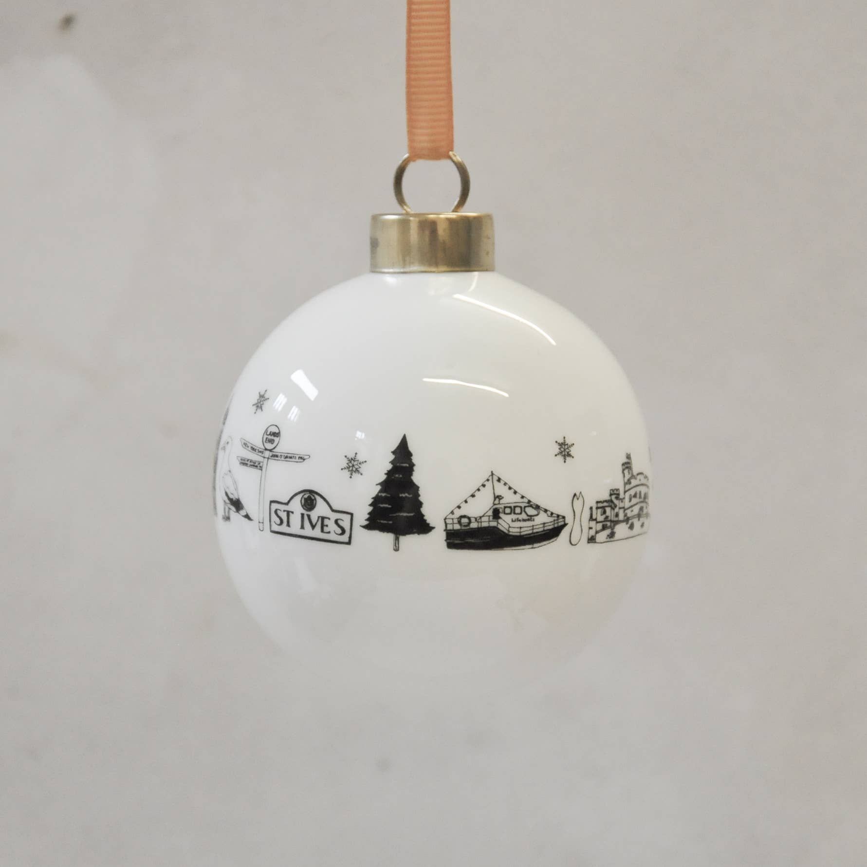 Martha Mitchell - Wholesale Ornament - Cornwall Christmas bauble4