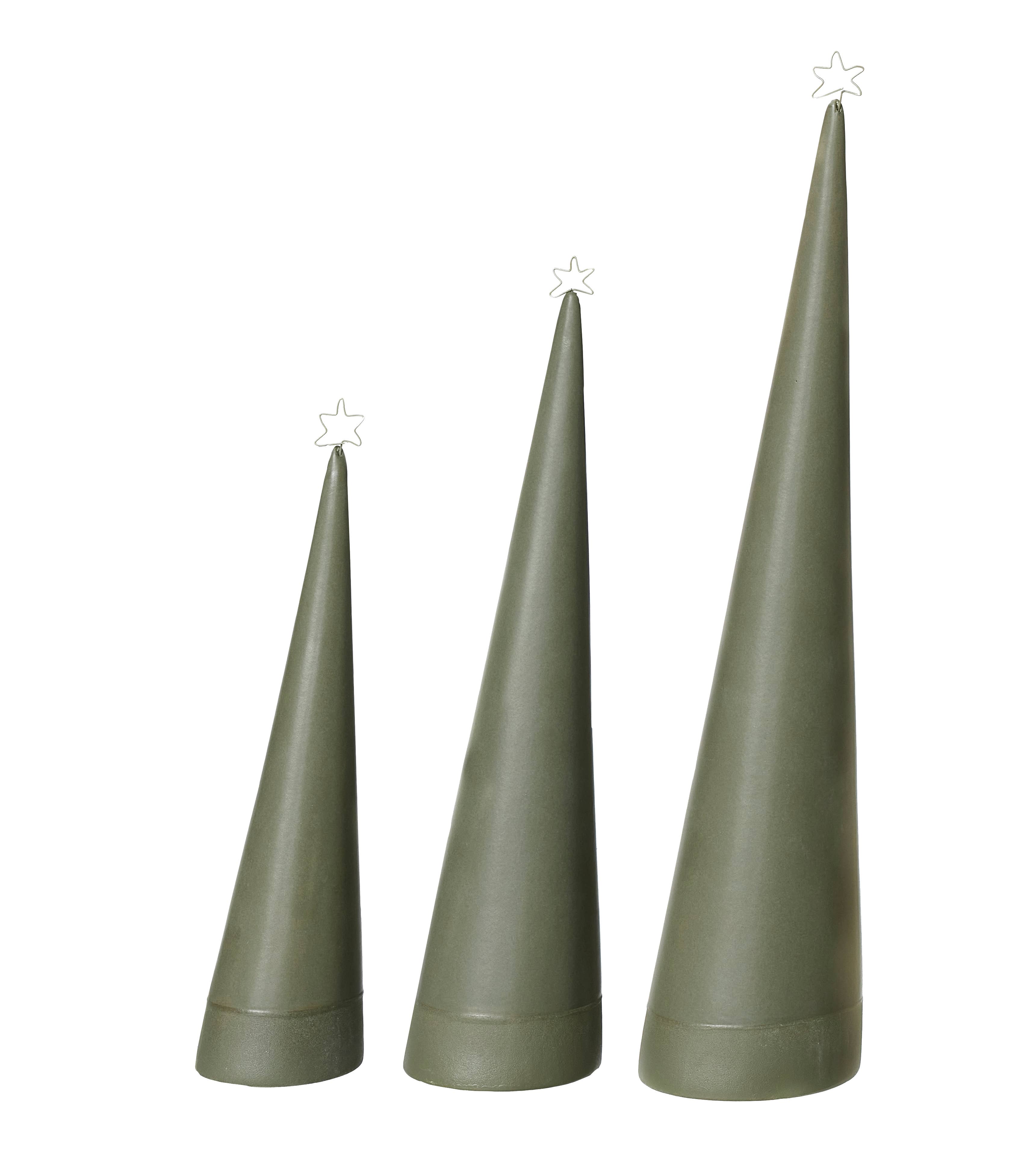 Lübech Living - Wholesale Christmas Decoration - Set Of 3 Windy Trees, Green4