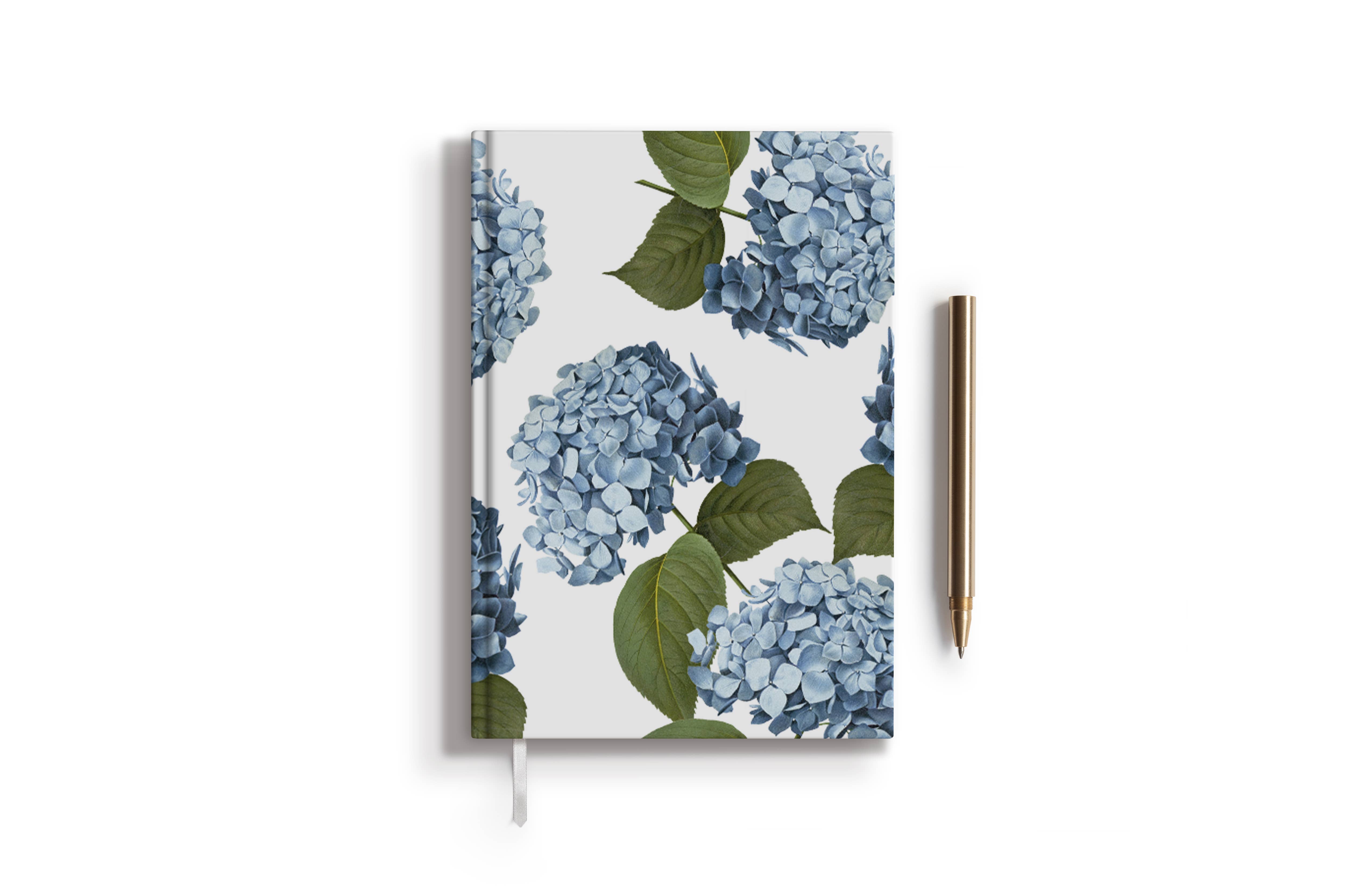 JOSIL Paperie & Gift - Wholesale Journal/Diary - Blue Hydrangea Journal