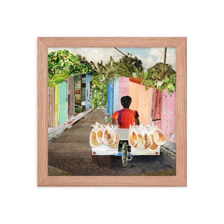 more the merrlier - Wholesale Art Print - Dominican Republic Framed Collage Art Print11