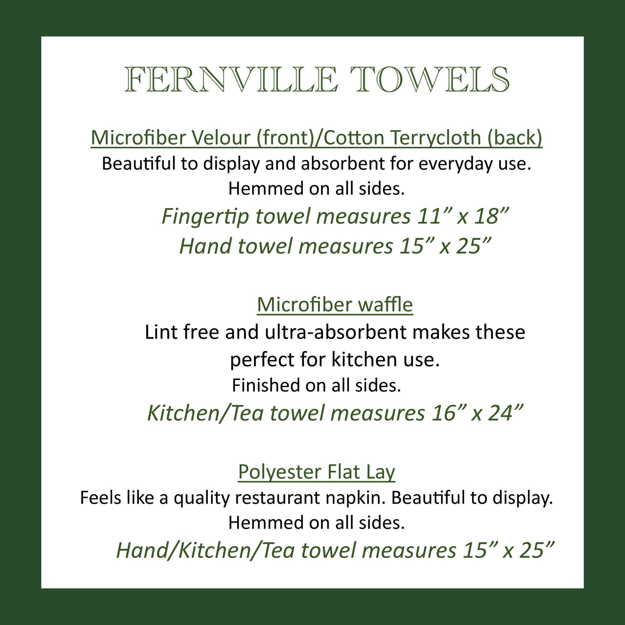 Fernville Creations - Wholesale Hand Towel - Floral Hand Towel for Bathroom & Kitchen Decor8