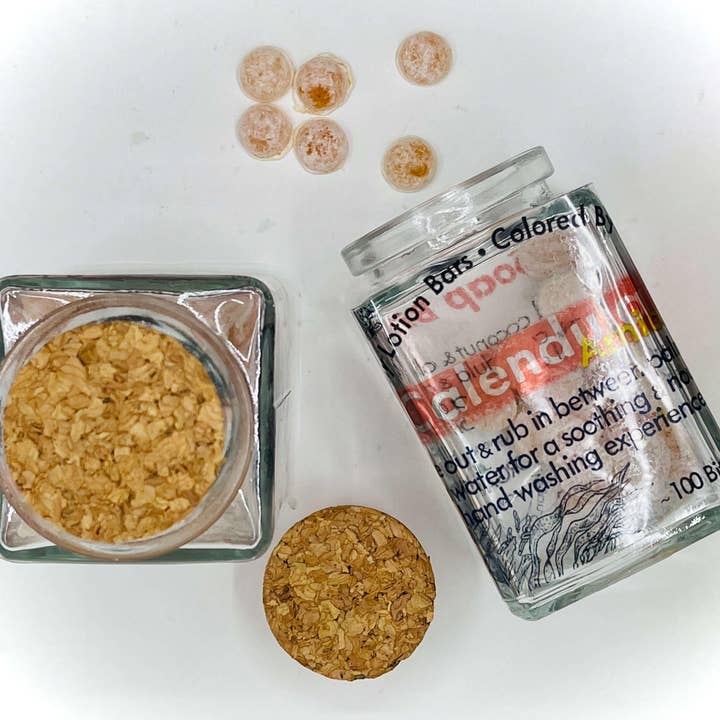 Soap Bits 🌼 Calendula Kurkuma 🏵️ Feuchtigkeitsseife für trockene Hände mit empfindlicher Haut für den Großhandel von Butter Bits