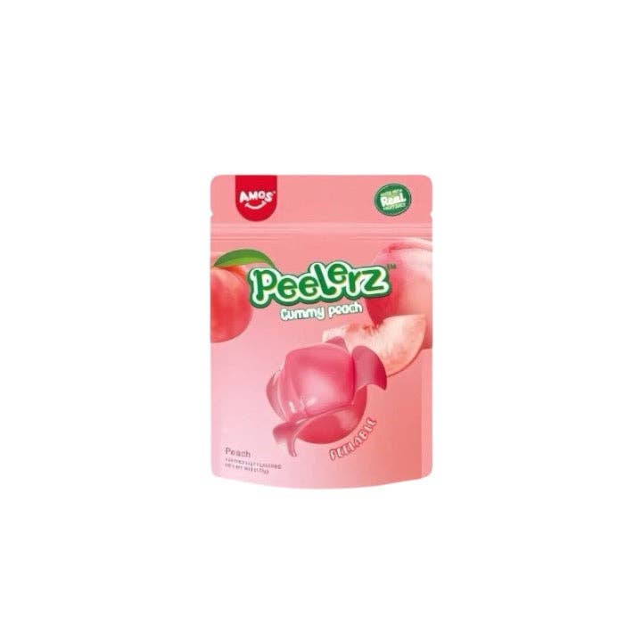 Fizz and Sweets Wholesale - Wholesale Gummy - Peelerz 6oz. Gummy Peach