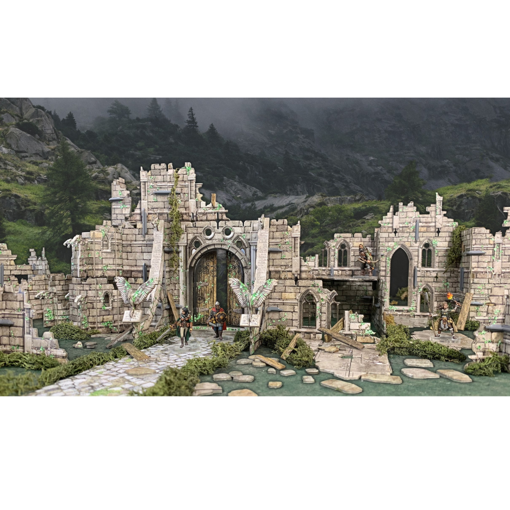 QMDirect - Wholesale Board Game - Battle Systems: Fantasy Ruined Monastery1