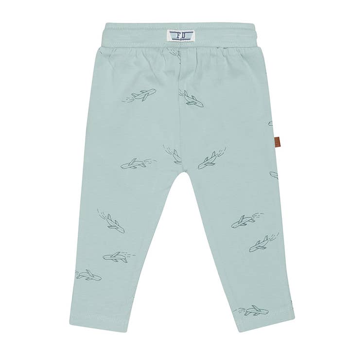 Pilot Club Baby Pants Airplane | Gray Mist for wholesale on Faire1