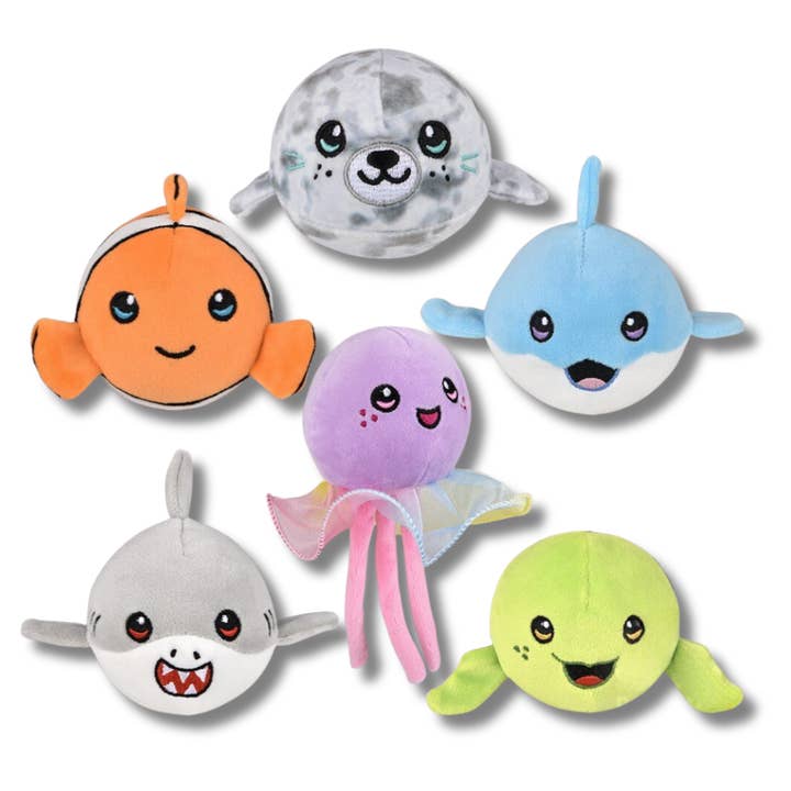 PR GROUPS LLC - Wholesale Stuffed/plush toy – Kids & baby - Sea Life Themed Plush Stuffed Kids Toy - Assorted2