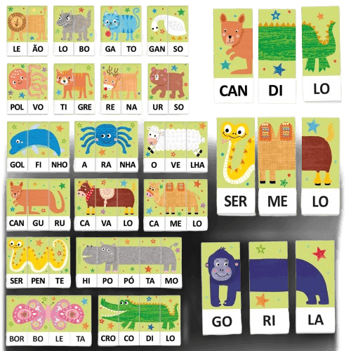 Lyeto Toys – wholesale Brain game – Child – Syllables Factory1