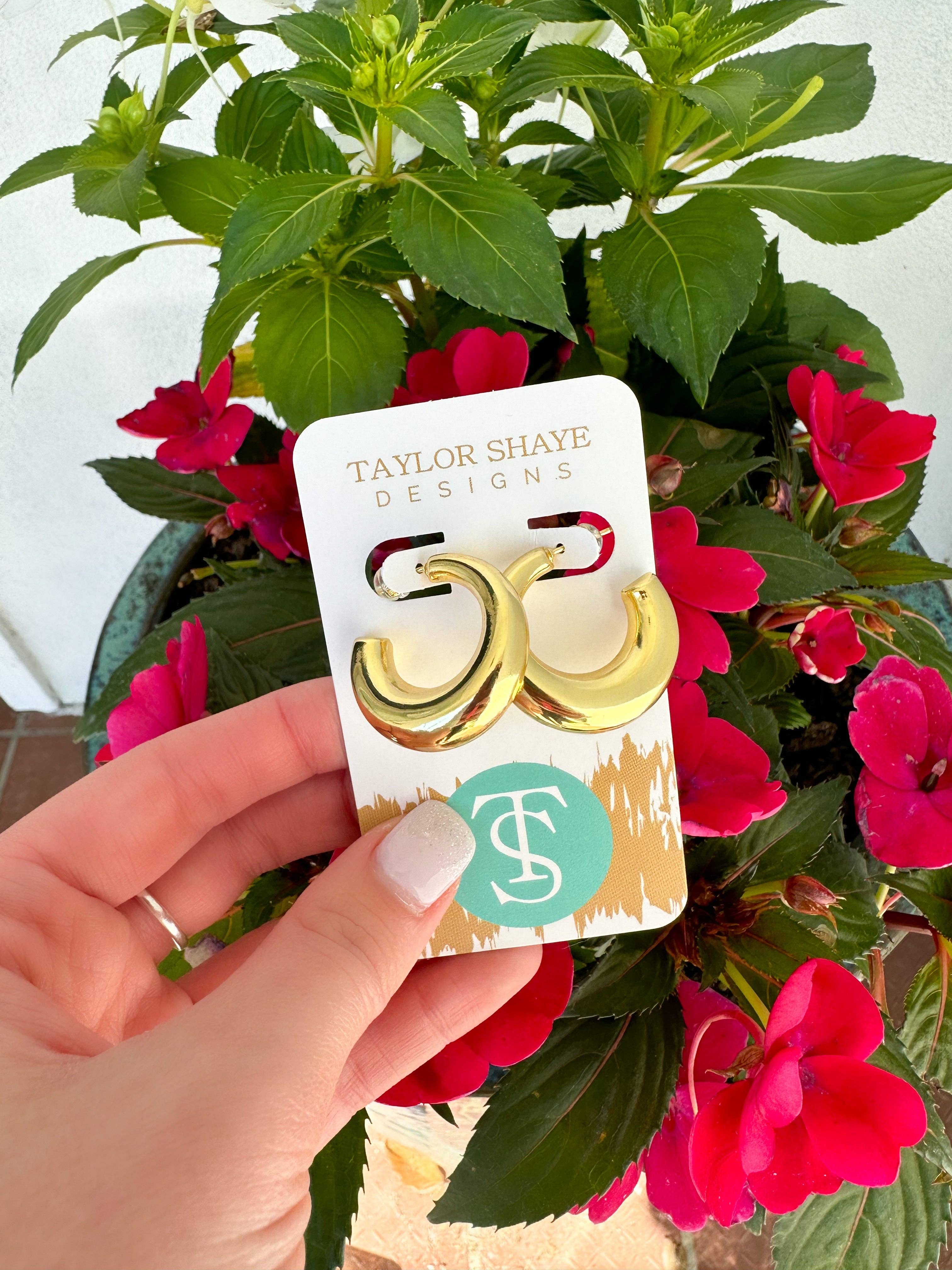 Taylor Shaye Designs - Wholesale Hoop Earrings - Kennedi Hoops1