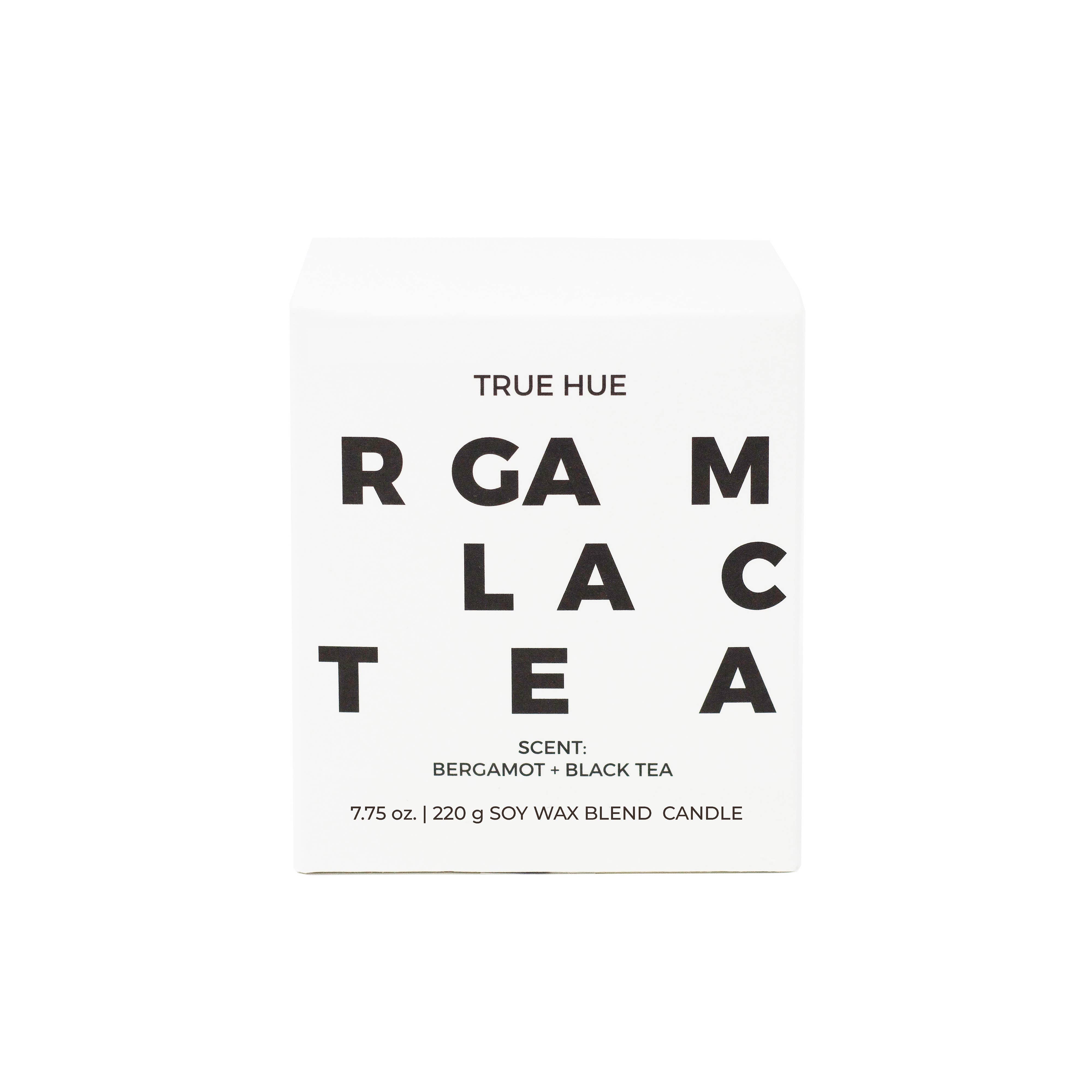 True Hue - Wholesale Jar/Filled Candle - Bergamot + Black Tea Candle7