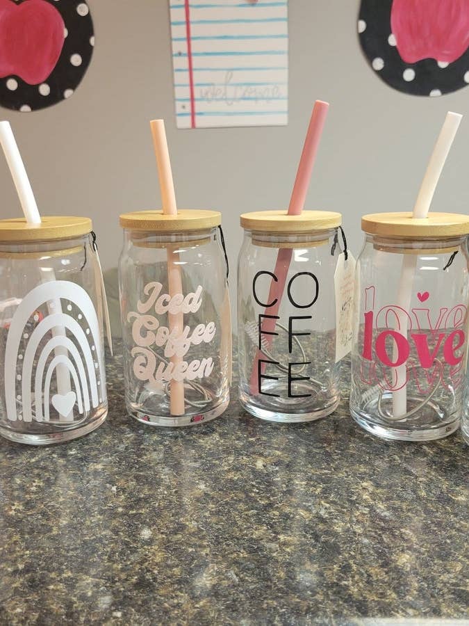 tasses à café en verre pour la vente par Willow + Sage